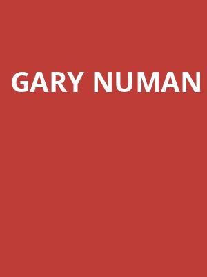 Gary Numan at O2 Shepherds Bush Empire